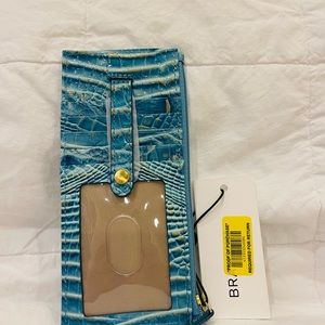 Brahmin small wallet blue